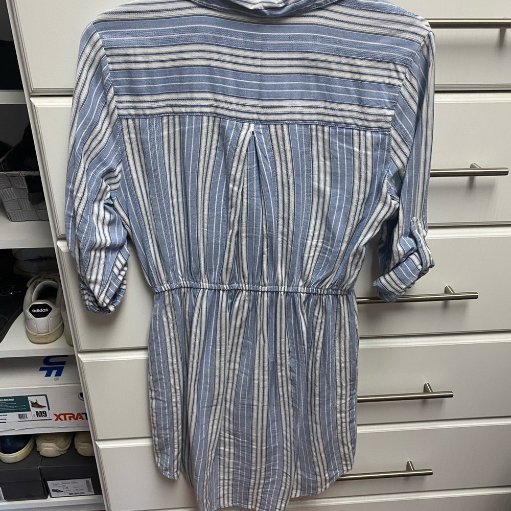 Summer mini dress 100% cotton size M - Picture 2 of 4